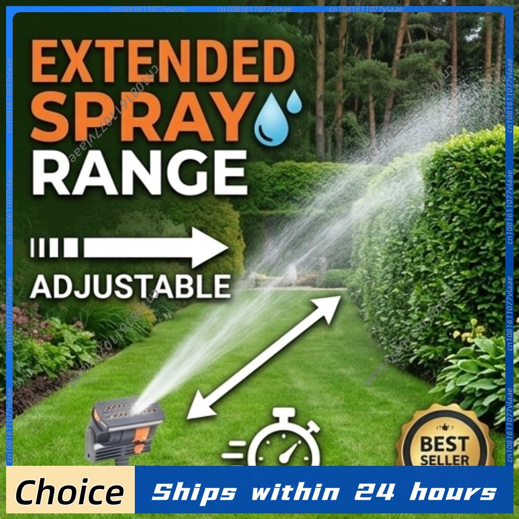 Automatic Watering - Automatic Oscillating Sprinkler Garden Lawn Watering