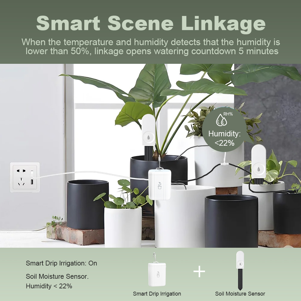 5pcs ZigBee 3.0 Soil Moisture  - Garden Camera ulasan dan harga