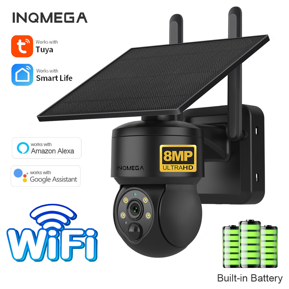 INQMEGA 8MP TUYA Solar Camera  - Garden Camera ulasan dan harga
