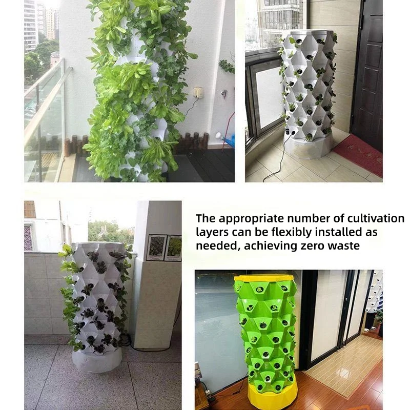 Vertical Hydroponic Growing To - Hydroponic Tower ulasan dan harga