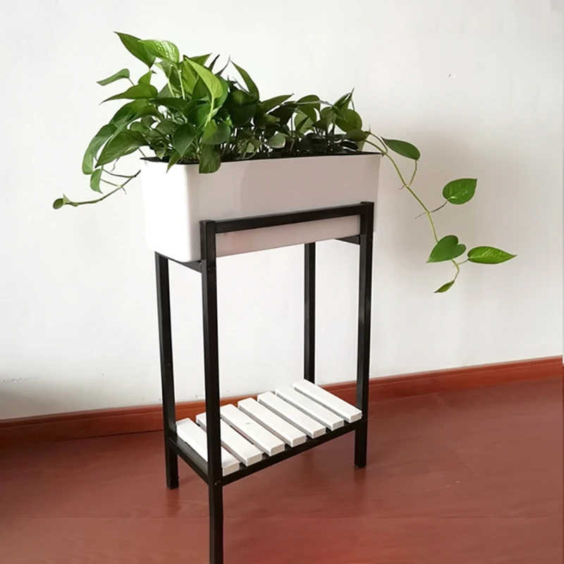 Rectangula Lazy Flower Pot Pot - Hydroponic Grow Pod ulasan dan harga