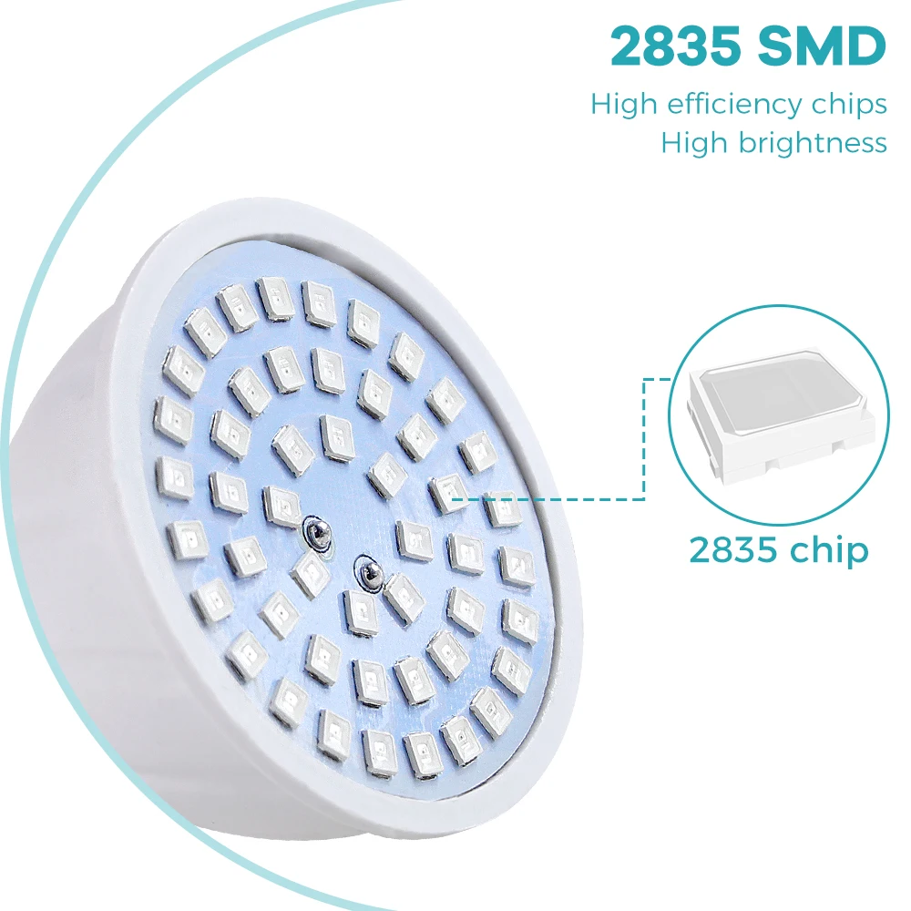 Grow Light E27 Full Spectrum L - Plant Grow Light Full Spectrum ulasan dan harga