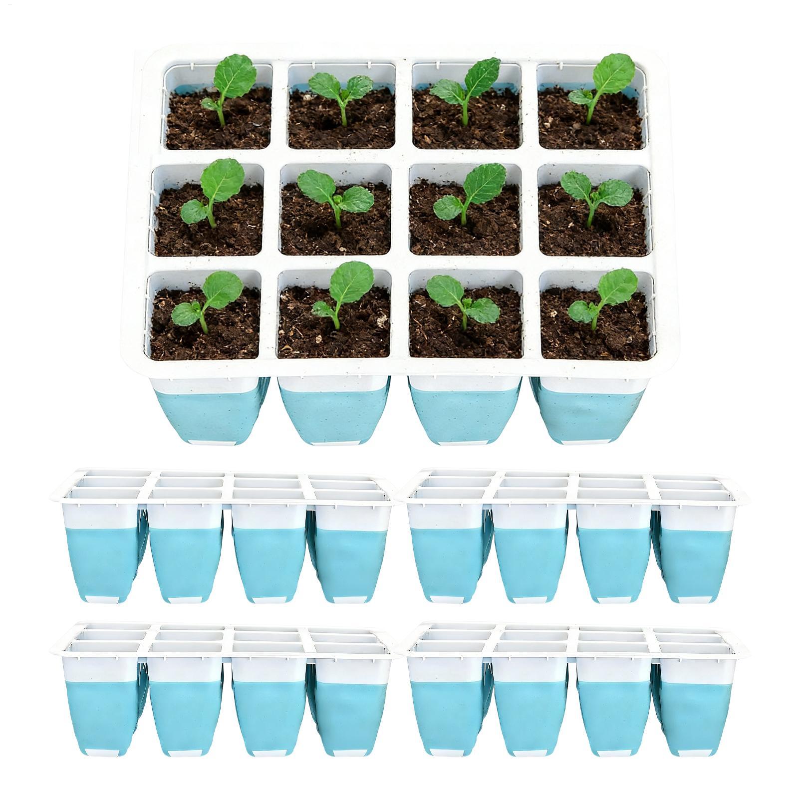 5 Pack Silicone Seed Starter T - Indoor Garden Kit ulasan dan harga