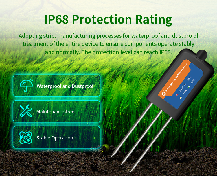 IOT 4G Farming Digital Soil Np - Plant Sensor ulasan dan harga