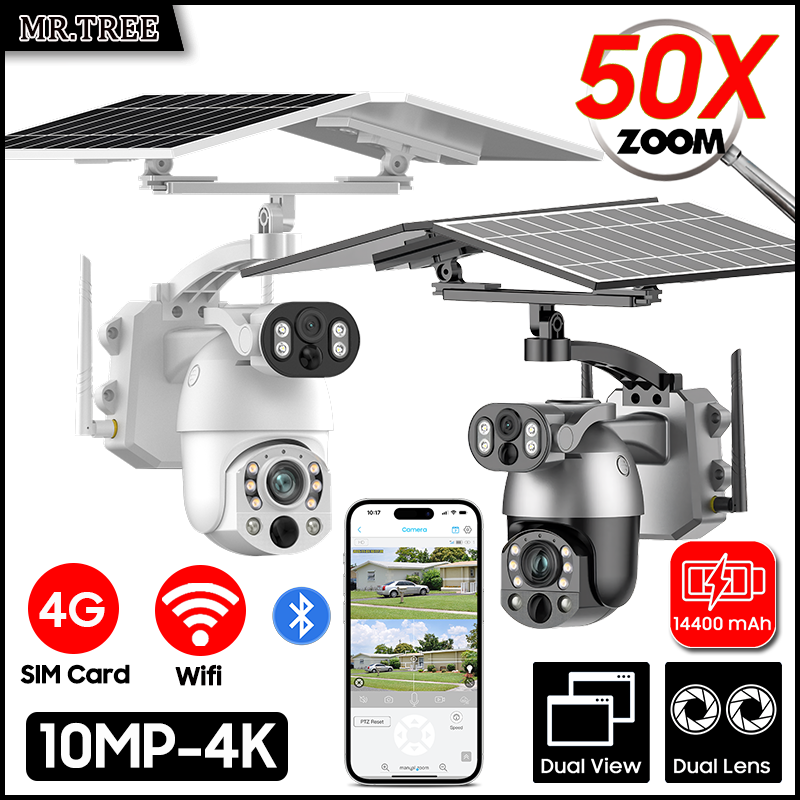 4K 50X Optical Zoom Dual Lens  - Garden Camera ulasan dan harga