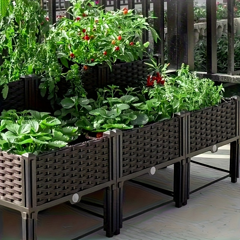Garden Raised Bed, Elevated Fl - Self Watering Planter ulasan dan harga